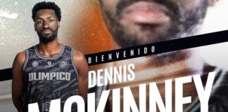 Dennis McKinney se sumó a Olímpico de La Banda La presentación de Dennis McKinney.
