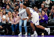 Tres partidos a puro tiempo extra: lo mejor de una jornada frenética en la NBA Keyonte George fue el gran héroe de la noche en Utah al conseguir el triple que le dio el triunfo sobre los Bulls en una jornada caraga de tiempos extra en la NBA.