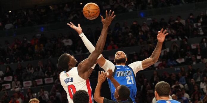 Detroit fue el máximo protagonista de la noche al vencer a los Mavericks en el marco del "NBA México city game 2025"
