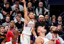 Phoenix Suns venció a unos diezmados Clippers En el único partido que tuvo la noche, los Phoenix Suns vencieron de local a Los Angeles Clippers, que no contaron con sus máximas estrellas.