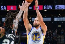 Curry en llamas, Jokic intratable y Detroit no para de ganar: lo mejor de la jornada NBA Stephen Curry dominó la noche en San Anotnio para darle el triunfo a los Warriors en la jornada de miércoles en la NBA.