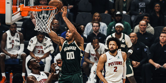 En medio de la crisis, Milwaukee venció a los Pistons en una extensa jornada de miércoles en la NBA.