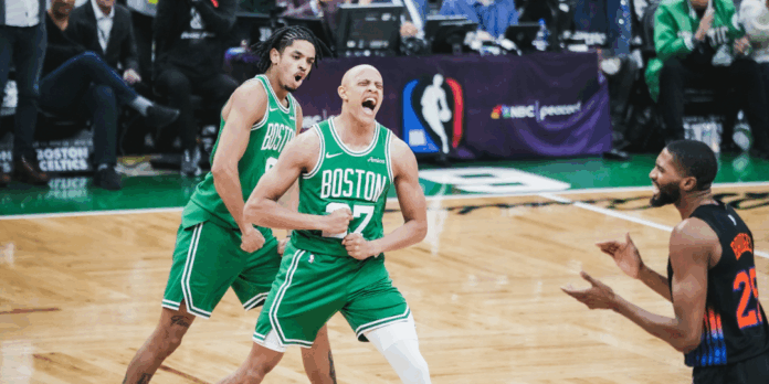 Los Celtics vencieron a los Knicks en una jornada intensa de NBA.