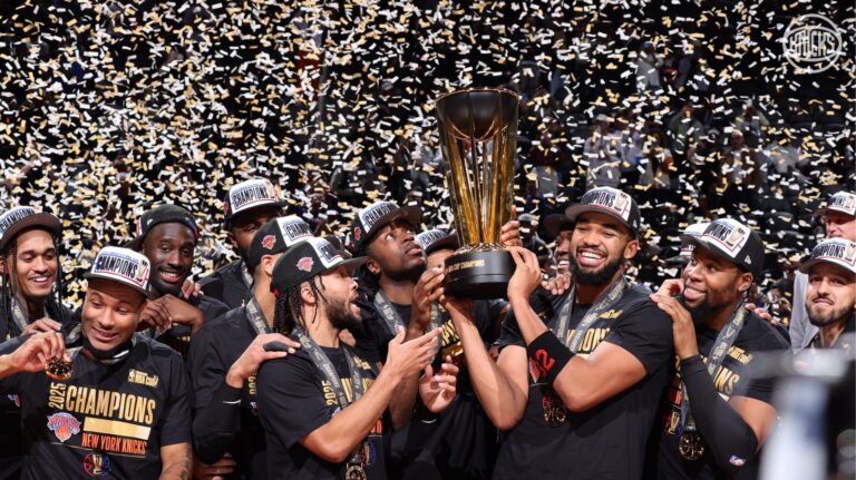 Los New York Knicks le dieron vuelta el partido a los Spurs y se coronaron como los nuevos campeones de la Copa NBA.