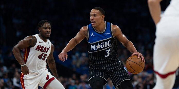 Orlando Magic venció al Heat y selló su clasificación al Final Four de la NBA Cup en Las Vegas. Orlando Magic venció al Heat y selló su clasificación al Final Four de la NBA Cup en Las Vegas.