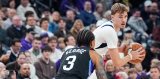 Cooper Flagg se convirtió en el jugador más joven de la historia en marcar +40 puntos. Sin embargo, el Jazz le arrebató el triunfo a los Mavericks.