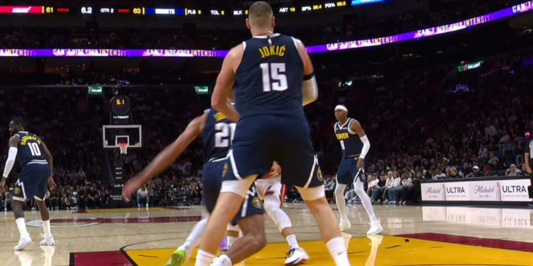La jornada NBA quedó marcada por la lesión que sufrió Nnikola Jokic.