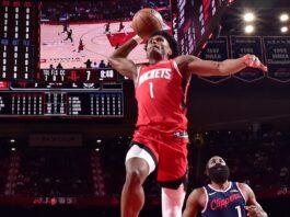 Triunfos de Rockets, Bucks, Pelicans y Nuggets en una nueva jornada de NBA Amen Thompson lideró a los Rockets en una nueva jornada de NBA.