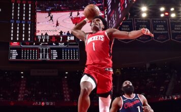 Triunfos de Rockets, Bucks, Pelicans y Nuggets en una nueva jornada de NBA Amen Thompson lideró a los Rockets en una nueva jornada de NBA.