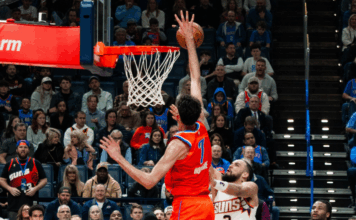 OKC Thunder y San Antonio Spurs sacaron su pasaje a Las Vegas: Lo mejor de la NBA Cup OKC Thunder aplastó a los Phoenix Suns para sacar su boleto a Las Vegas y jugar semifinales de NBA Cup por egundo año consecutivo.