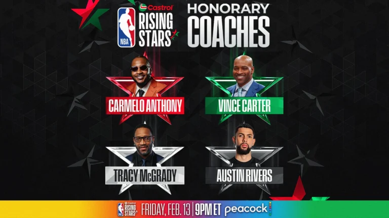 Los entrenadores del Rising Stars 2026.