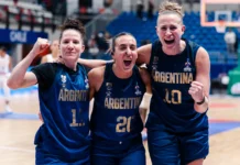 Calendario 2026: Todas las competencias que tendrá el básquet Meli Gretter festeja junto a Burani.