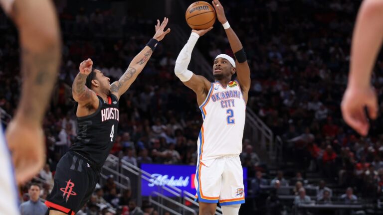 El Thunder controló a los Rockets: lo mejor del jueves