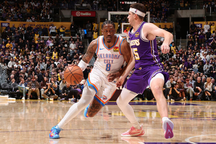 Oklahoma City Thunder v Los Angeles Lakers
