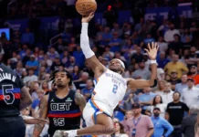 El Thunder venció a los Pistons en tiempo suplementario: lo mejor del martes