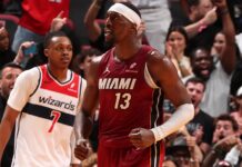¡Historia en la NBA! Bam Adebayo firmó la segunda máxima anotación