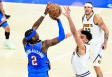 Gilgeous-Alexander hizo historia en el triunfazo del Thunder