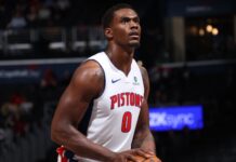 Detroit ganó en su primer juego sin Cunningham