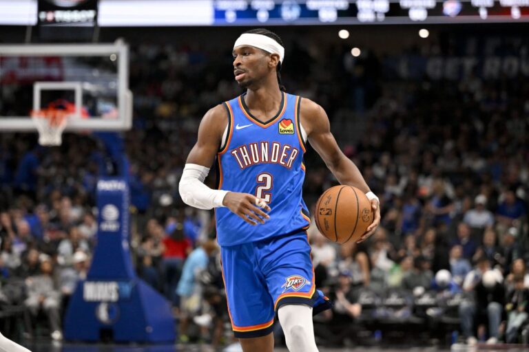 Shai Gilgeous-Alexander le sacó un récord a Chamberlain en el triunfo del Thunder
