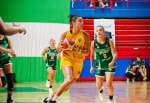 Obras ratificó su buen momento en Neuquén Florencia Chagas fue la máxima anotadora en la victoria.