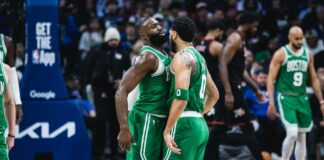 Boston piso fuerte en Philadelphia: récord y triunfo para acercarse a semis