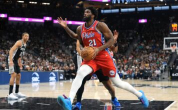 Embiid se despide de la fase regular por apendicitis y es dura para lo que sigue