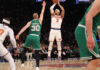 Los Knicks vencieron a los Celtics en un partidazo en el Madison