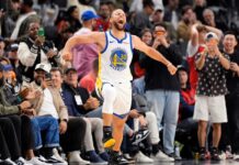 Curry dio una cátedra de básquet y Golden State sueña con los Playoffs