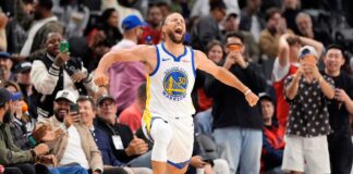 Curry dio una cátedra de básquet y Golden State sueña con los Playoffs
