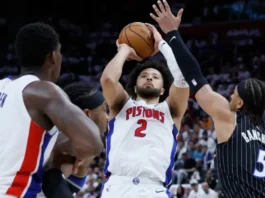 Detroit sumó un histórico triunfo ante Orlando y empató la serie