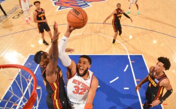 Los Knicks superaron a los Hawks en el Madison