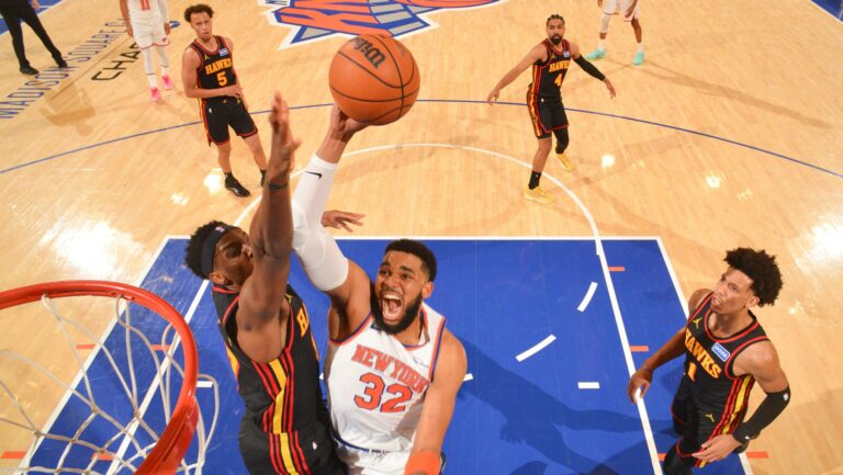 Los Knicks superaron a los Hawks en el Madison