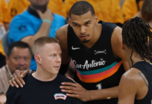 La mala noticia para los Spurs en la previa del juego ante el Thunder