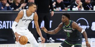 San Antonio respondió y dominó a Minnesota