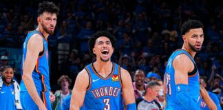 Pistons y Thunder ganaron los primeros juegos de sus series