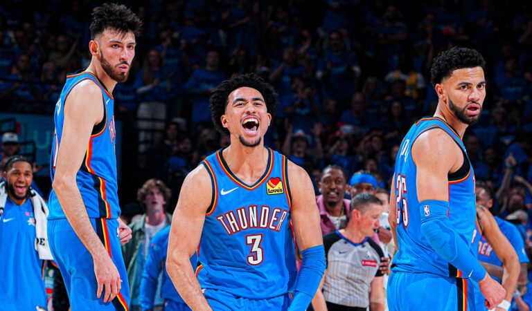 Pistons y Thunder ganaron los primeros juegos de sus series