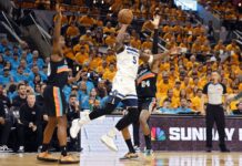 Knicks y Timberwolves se quedaron con los primeros juegos de las series