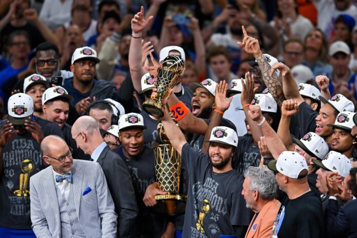 Knicks campeones de la NBA por tercera vez.