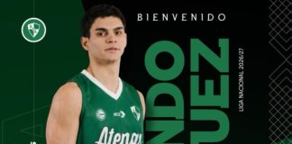 La base está: Facundo Vázquez se suma a Atenas