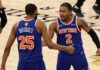 Los Knicks fueron mejores en el cierre y estiraron su ventaja