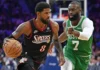 Shock en la NBA: Jaylen Brown a los 76ers