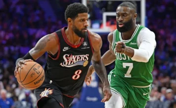 Shock en la NBA: Jaylen Brown a los 76ers