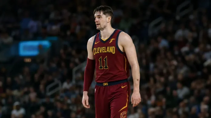 Edit de Mario Hezonja con la remera de los Cavaliers hecho por Gigantes del Basket.