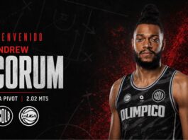 Andrew Corum se suma a Olímpico