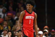 Amen Thompson garantizó su futuro en Houston