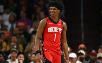 Amen Thompson garantizó su futuro en Houston