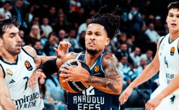 El Anadolu Efes amargó al Real Madrid de Campazzo y Deck en Estambul