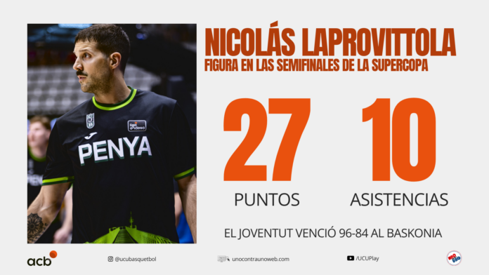 NICO LAPRO MVP Nicolas Laprovittola MVP en las Semifinales de la Supercopa
