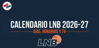 LNB 2026-27: Días, horarios y televisación de los partidos