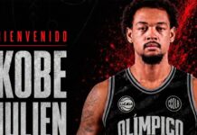 Kobe Julien se suma a Olímpico